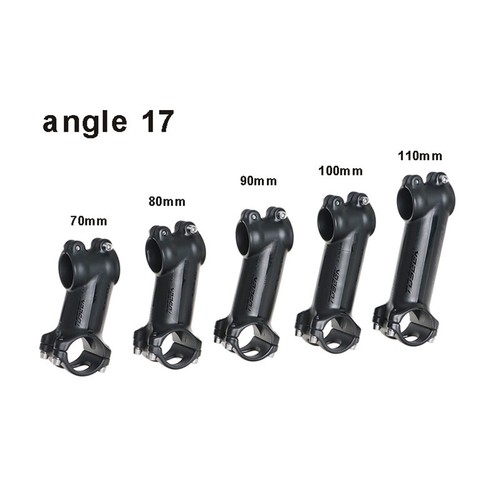 TOSEEK Aluminum Bicycle Stem 6°/17° MTB Road Biek Handlebar Stem 31.8*60-120mm - Picture 10 of 14