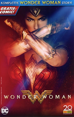 WONDER WOMAN GRATIS SPECIAL deutsch MOVIE-VARIANT Sensation Comics 6 GAL GADOT