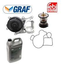 Water Pump & Thermostat + Coolant Kit OES for BMW 328d / xDrive / X3 xDrive28d
