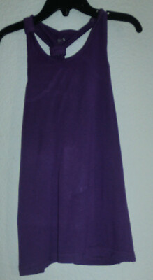 Lila Tank-Top hinten Träger geknotet Gr. M oder 140/146 ARIZONA