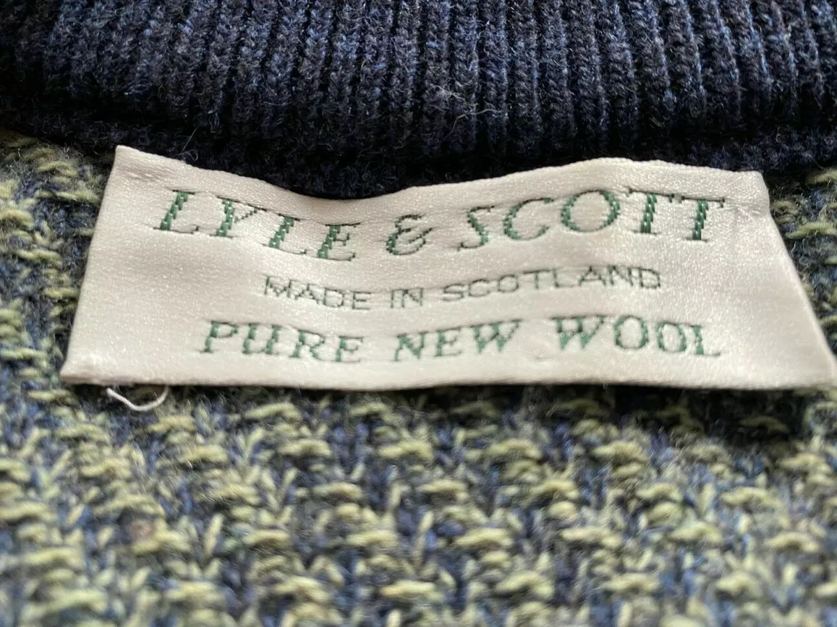 Lyle and scott shop merino jumper