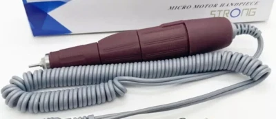 Manipolo Strong Fresa Unghie 40000 Giri 40K Nails Gel Micromotore Attacco 3 Pin