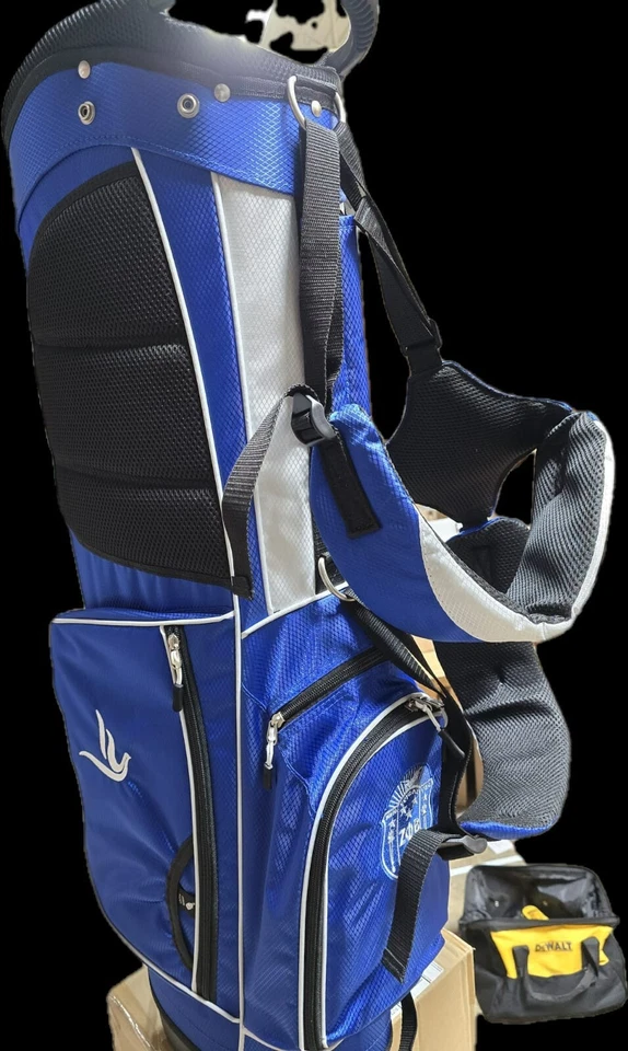 BOLSAS DE GOLF ZETA PHI BETA, BOLSA DE GOLF ZETA HERMANTY, BOLSA DE GOLF GRIEGA AZUL Y BLANCA Foto 4 de 4