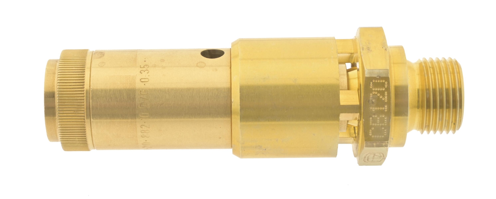 TÜV-Sicherheitsventil DN8 Messing - Überdruckventil 6-20bar Für Kompressor