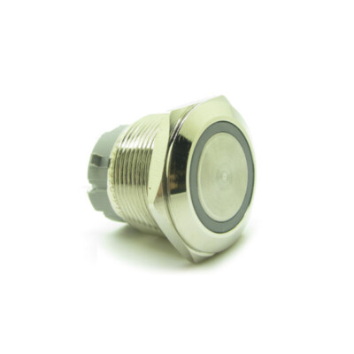 Interruttore A Pulsante In Metallo Impermeabile, 12 V 24 V - Foto 3