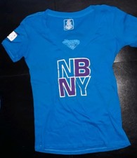 New balance t shirt blue XL or L nyc promo shirt