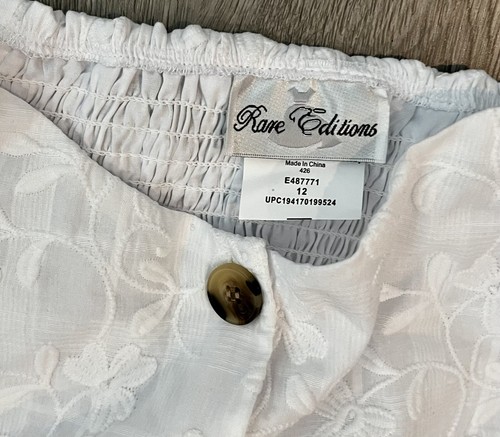 (NWT) Rare Editions Big Girls Embroidered 2- Piece Skirt Set Size 12 - Picture 10 of 15