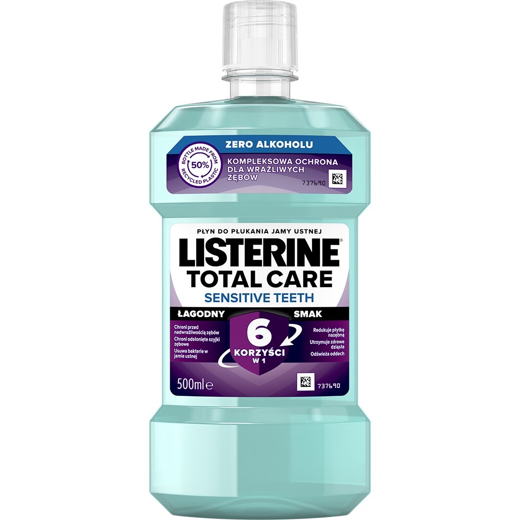 3574661107455 LISTERINE Total Care Sensitive для чувствительной кожи 500 мл 4390₽