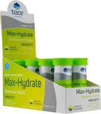 Max-Hydrate Immunity - Electrolyte Drink Supplement for Immune Health & Hydra...