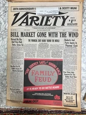 VARIETY MAGAZINE 10/28/87-"FATAL ATTRACTION" 2 PG AD-ALSO #1 FILM SALE