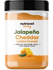 Nutricost Pantry Jalapeño Cheddar Cheese Powder (2.5 Pounds)