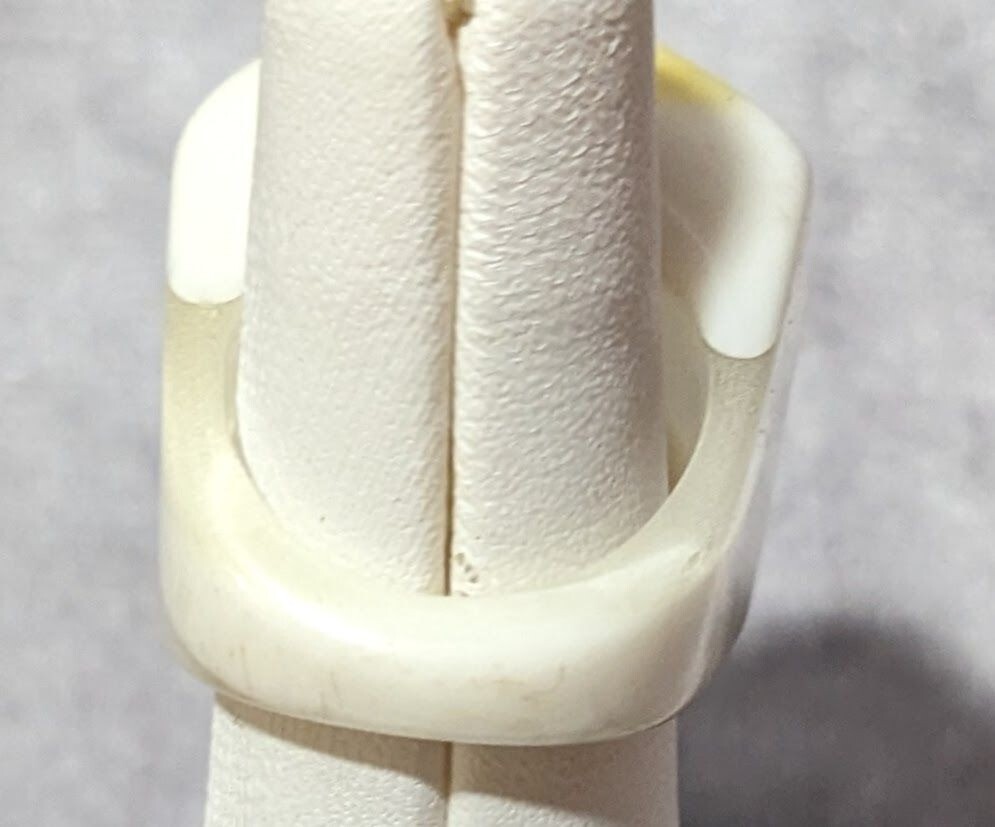 Vintage Chunky Solid And Translucent Striped Abst… - image 10