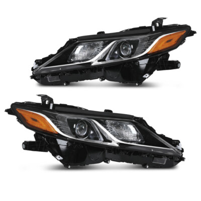 Fit For 2018-2022 Toyota Camry LE SE Projector Headlight Headlamp Assembly LH RH