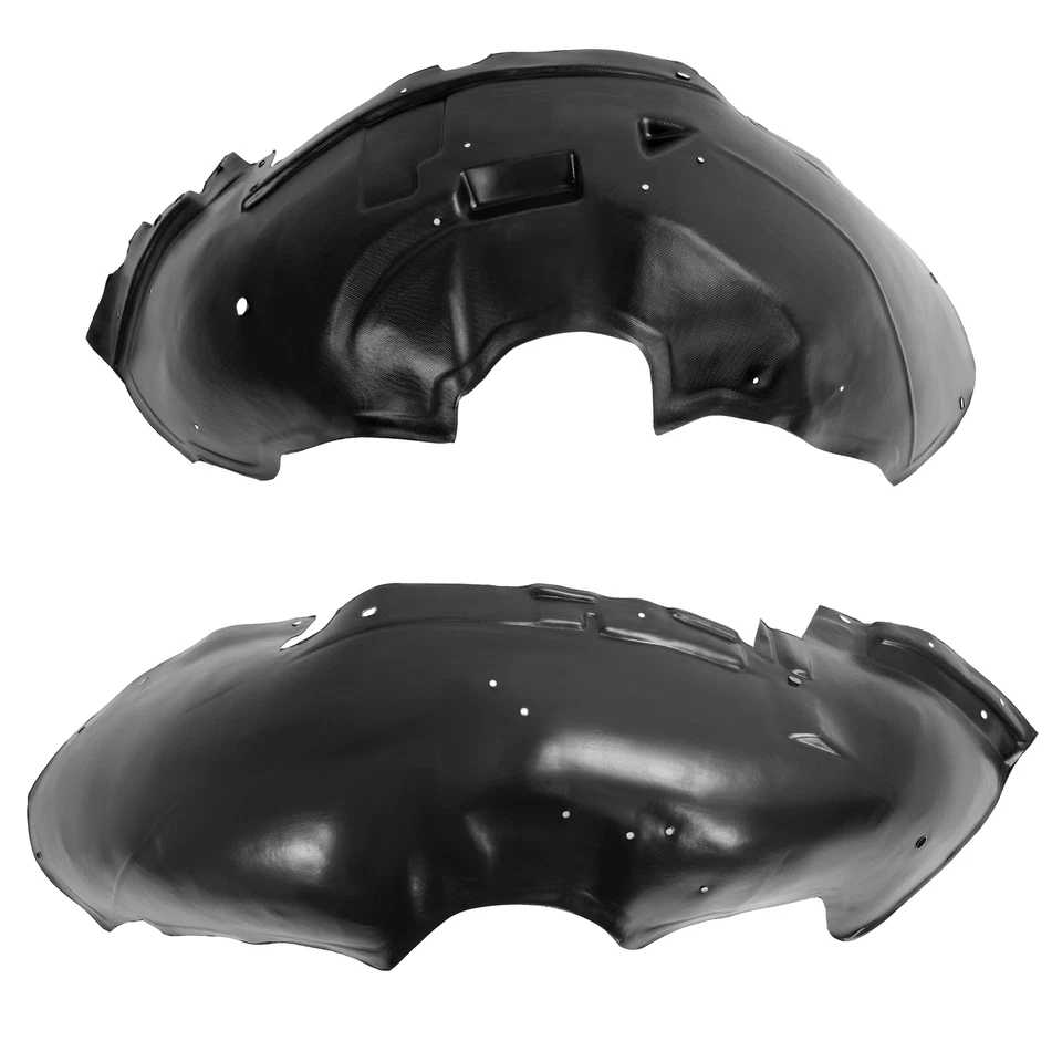 Par de forros de guardabarros delanteros para Chevrolet/GMC Silverado Sierra 2500 HD/3500 01-07 Foto 2 de 4