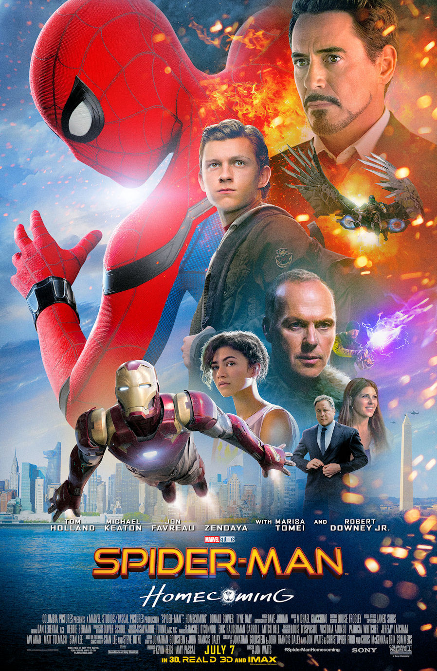 Marvel Spider-Man Homecoming 11x17 Collector's Movie Poster – Tom Holland – Unframed