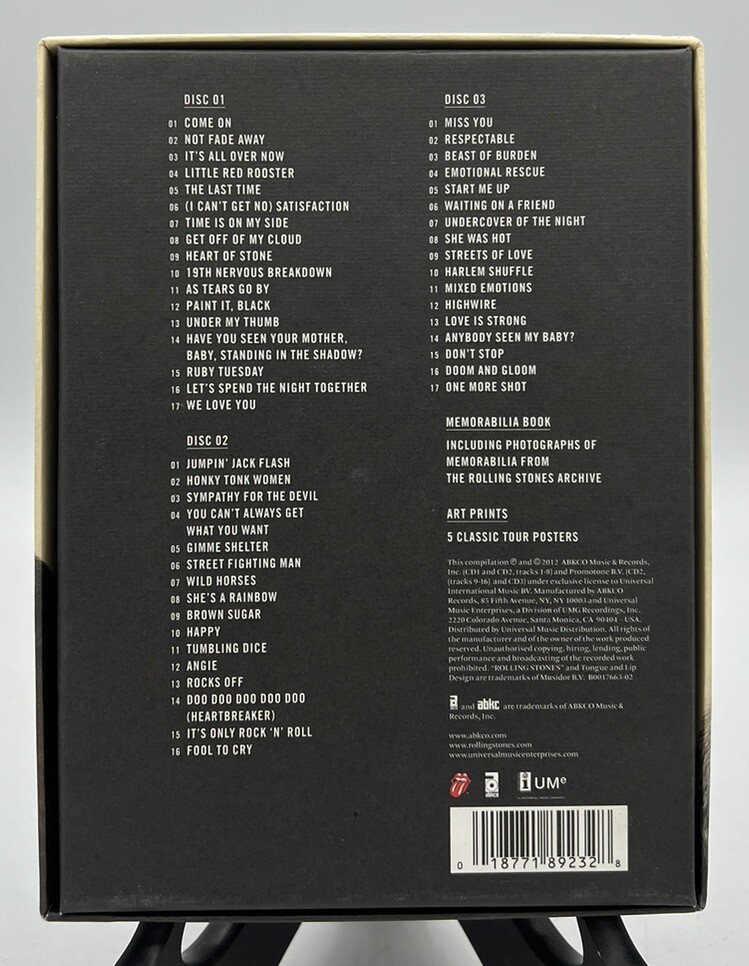 THE ROLLING STONES GRRR! LTD DELUXE EDITION 3 CD BOX SET | eBay