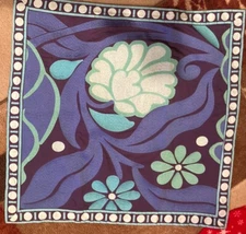 Amy Butler For Welspun Throw Pillows Daisy Chain Jasmine Floral Cotton 25 X 25