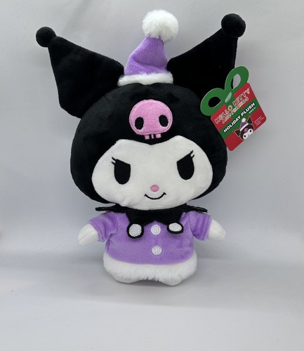Sanrio Hello Kittey & Friends Kuromi Printed Throw Blanket With Kuromi Plush - Picture 10 of 10