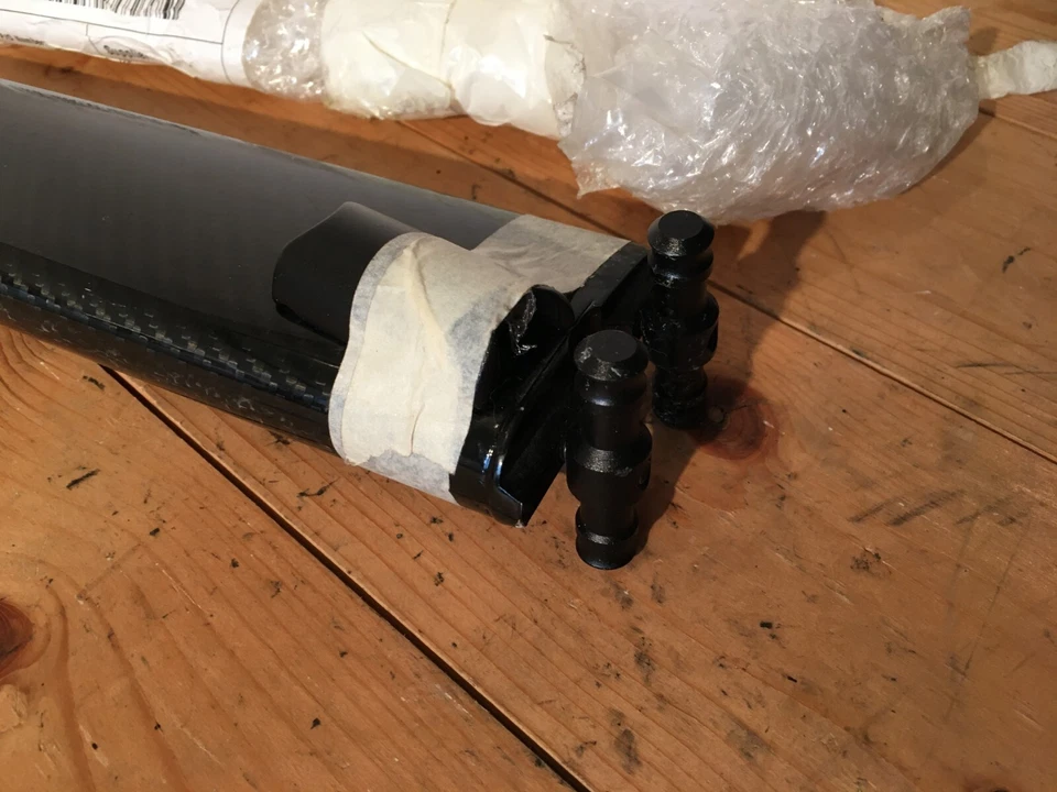 De Rosa Kron Carbono Aero Bike Time Trail, Triathlon Seatpost Seatpin, MUITO RARO - Imagem 3 de 4