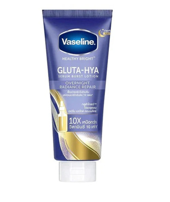 Vaseline Gluta-Hya Overnight Radiance Serum-In-Lotion Boosted With Amino 200 Ml