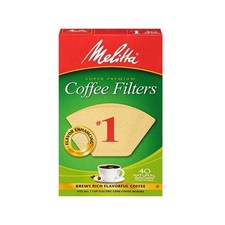Melitta 620122 Size 1 Natural Brown Coffee Standard, Original version