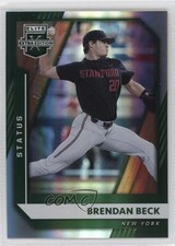 2021 Panini Elite Extra Edition Status Green 449/499 Brendan Beck #55 10k8
