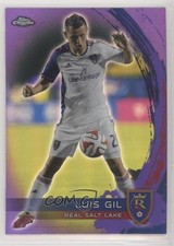 2014 Topps Chrome MLS Purple Refractor Luis Gil #71 e1m
