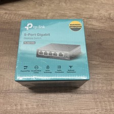 TP-Link TL-SG105 5 Port Gigabit Ethernet Switch Desktop Network LAN New Sealed