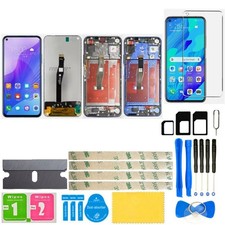 For Huawei Nova 5T LCD Screen Display Digitizer Touch Assembly Replacement Frame