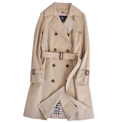 Burberry London Coat Trench W Liner Check Outerwear 38 (M) Used MOLO-0