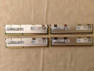 128GB 4 X 32GB 4Rx4 PC3L 10600R Samsung DELL Server DDR3 RAM Arbeitsspeicher