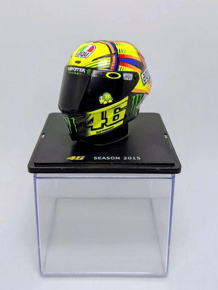 Casque Moto GP Altaya - Valentino Rossi Season 2015 - Helmet 1/5 - Photo 3/4