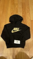 Nike Kids Sportswear Club Fleece Logo Pullover Hoodie Size 5