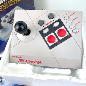 Nintendo NES Advantage Joystick Controller w/ Original Box, Manual + Controller