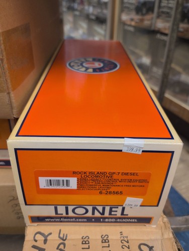 Motor diésel Lionel 6-28565 Rock Island GP-7 con calibre O heredado  | Condition: New