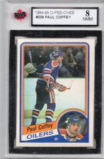 1984-85 O-Pee-Chee #239 Paul Coffey KSA 8 Edmonton Oilers