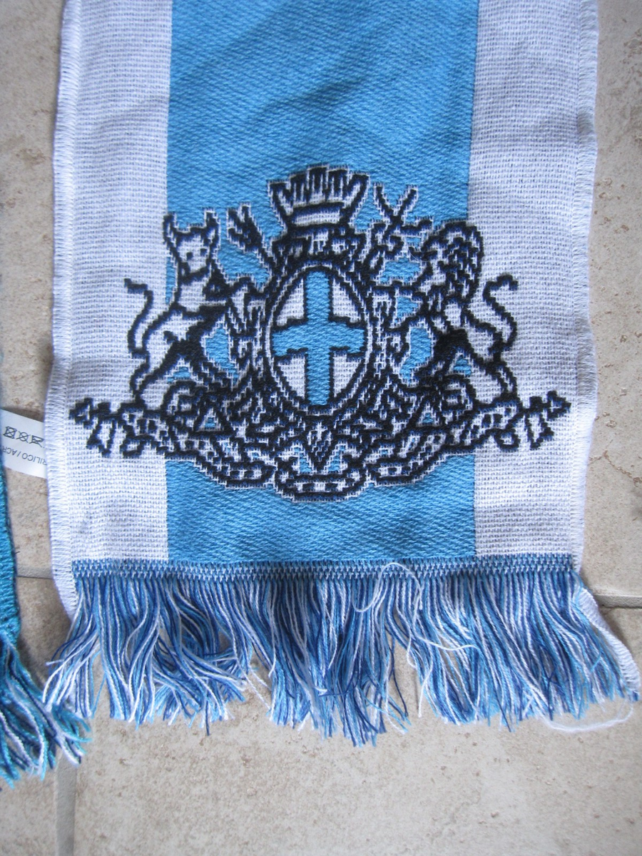 Lot De 4 écharpes Supporter Olympique De Marseille - Vintage, Rétro - Fan OM