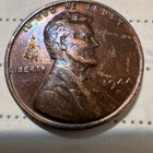 1944-S Lincoln Wheat Small Cent Copper Business Strike BN KM#132 — photo 1