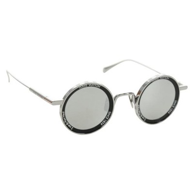 LOUIS VUITTON Supervision Metal Round Sunglasses metal Z2223U LV Auth 184695SAM