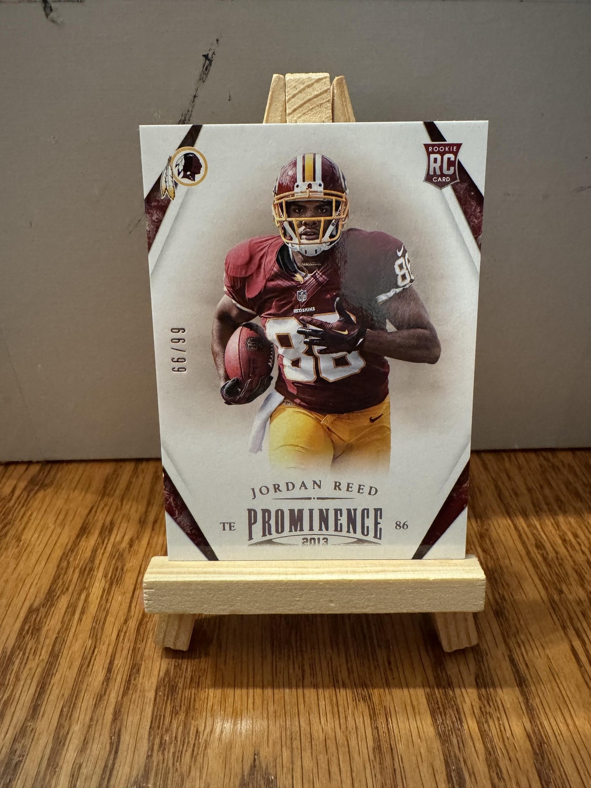 Jordan Reed Panini Prominence #145 Platinum