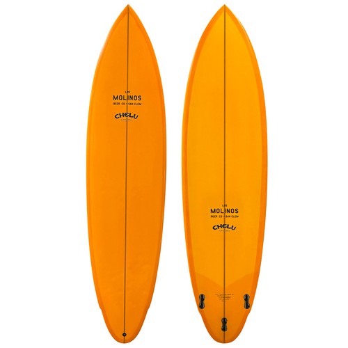 7'4 Chelu Surfboards Custom Midlength Anniversary Edition - Lightly-Used