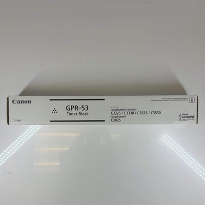 New Canon ImageRunner Advance GPR-53 Black Toner Cartridge For C3325 C3330 C3525