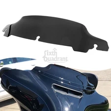 4.5" Black Windshield Windscreen Fits For Harley Touring Street Glide Road Glide