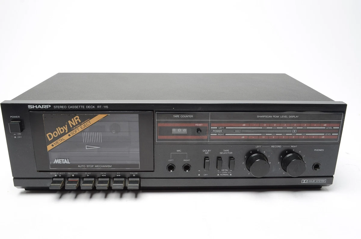 Sharp Vintage Cassette Decks for sale - eBay