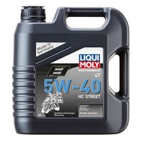 Kostenloser Versand Liqui Moly MotoröL Hc Synthetisch 4T 5W-40 Street 4L