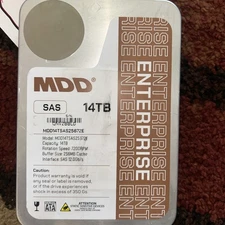 MDD 14tb Sas HDD Enterprise Hard Drive refurbished exios drives Seagate 