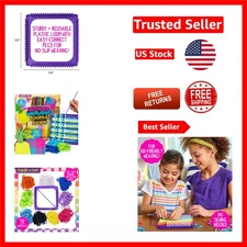 Ultimate Weaving Loom Kit: 378 Craft Loops, DIY Projects for Creative Kids