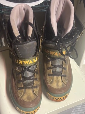 Airwalk Freeride Snowboard Boots Men s Size 7 Rare Vintage Leather Thinsulate