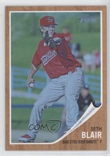2011 Topps Heritage Minor League Edition Blue Tint 618/620 Seth Blair #66 0ey7