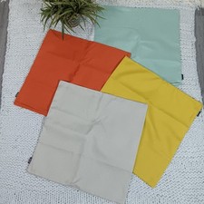 NWOT Throw Pillow Covers 20 X 20 Set Of 4 Solid Color Decorative Square Couch